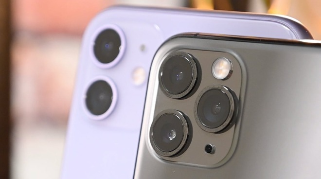 iPhone 11, iPhone 11 Pro cameras.