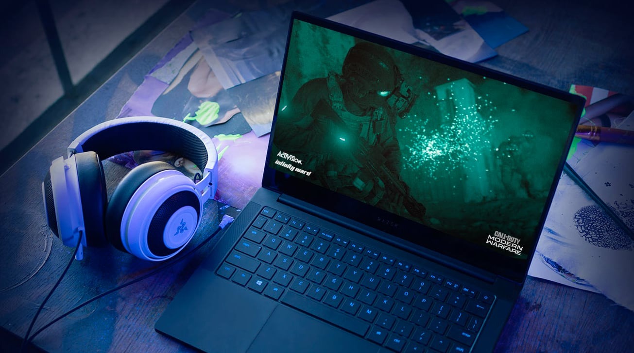Both the 13-inch MacBook Pro and the Razer Blade Stealth 13 have backlit keyboards, but Razer opts to include customizable RGB lighting. 