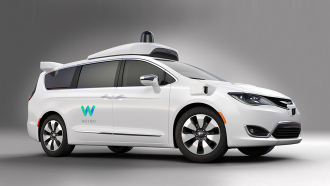 Waymo's LiDAR-equipped minivan concept