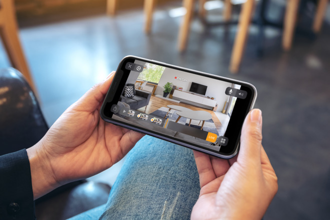 Viewing the Eve Cam in the Home app with HomeKit Secure Video