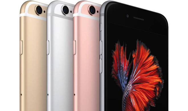 Apple's iPhone 6s lineup at launch