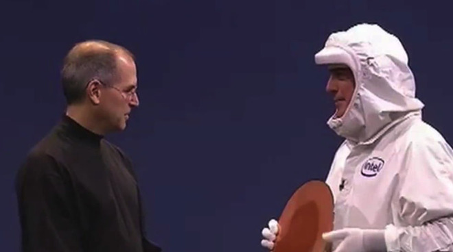 Steve Jobs welcomes Intel to the Mac in 2005