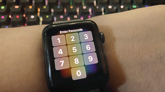 How To Enter Password On Apple Watch