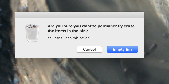 You can switch off this warning in the Finder's Advanced Preferences
