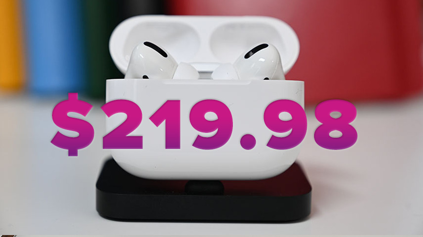 Apple AirPods Pro hit record low price at Amazon