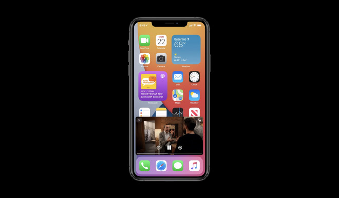 Picture in Picture in iOS 14