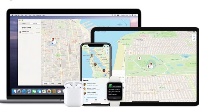 Apple's forthcoming AirTags will work alongside the Find Me feature in macOS and iOS