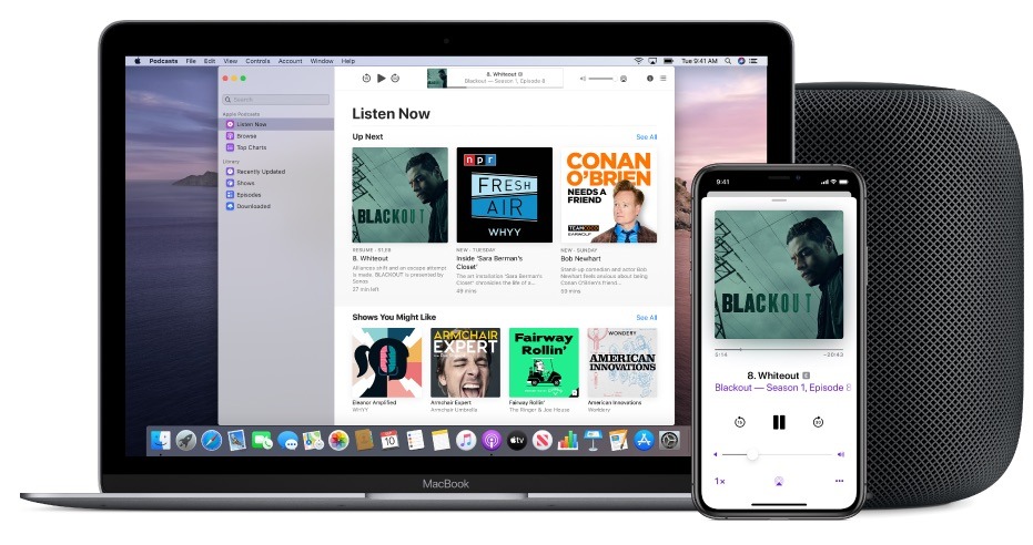 create apple podcast online free