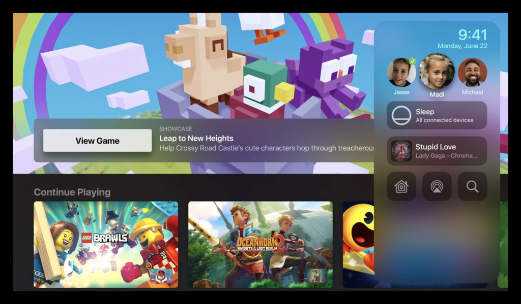 New multi-user support for Apple Arcade