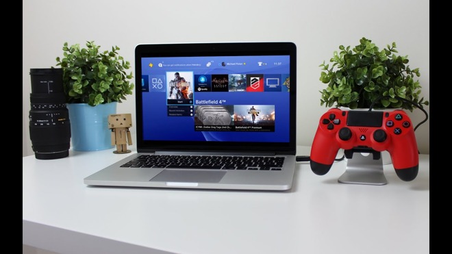 PS4 Remote Play lets you access your PlayStation titles on your Mac. Image via Copper vs Glass