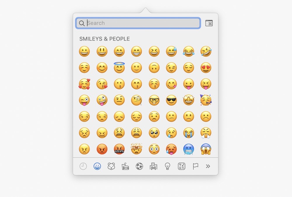 type ios emojis on mac