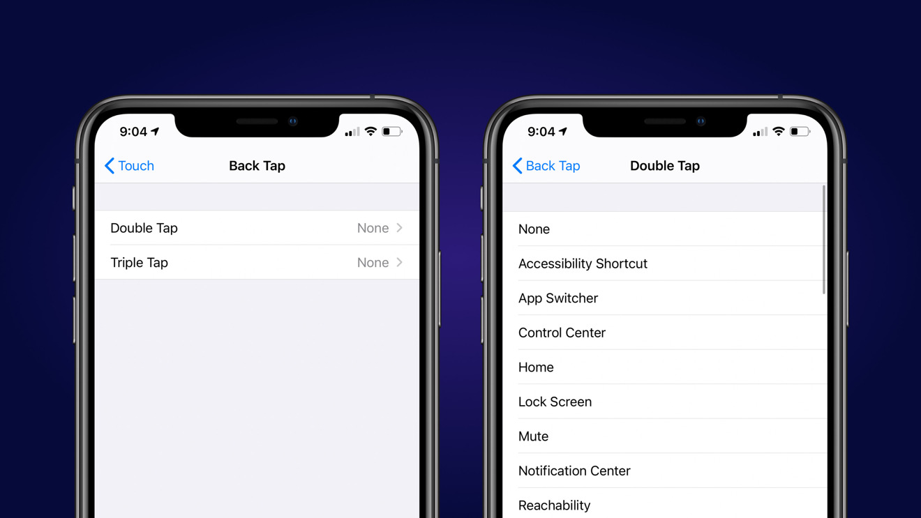 Control iPhone with new 'Back Tap' iOS 14 accessibility feature