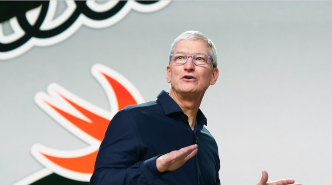 Tim Cook at WWDC 2020
