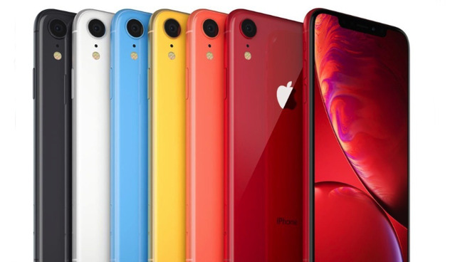 Components for the iPhone XR may be among the shipments being held up