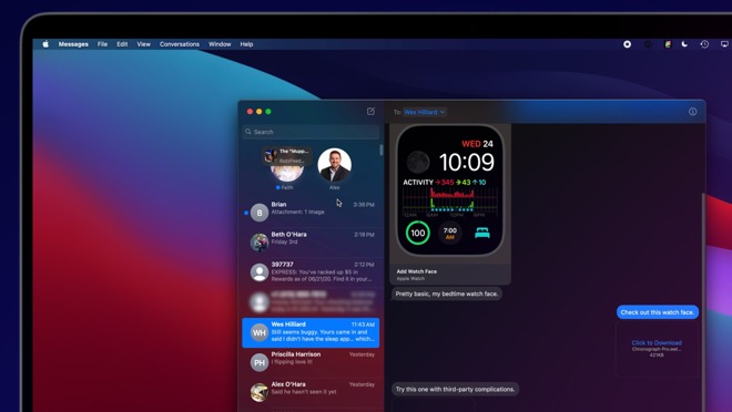 Messages in macOS Big Sur