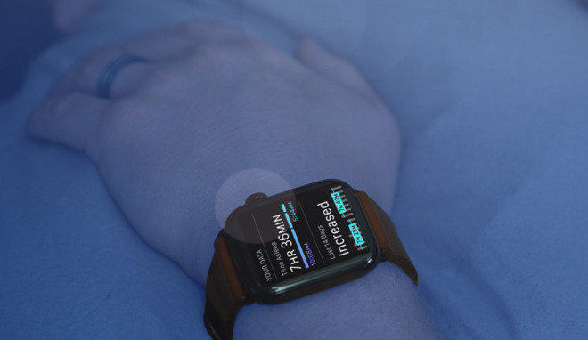 Sleeping with Apple Watch