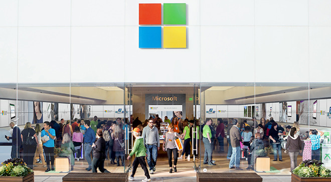 The Microsoft Store in University Village, Seattle
