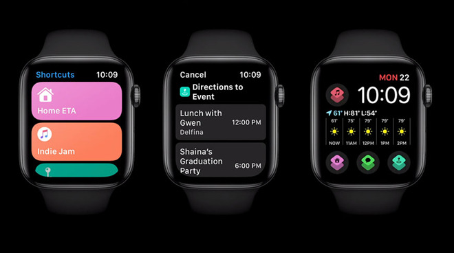 Shortcuts on Apple Watch