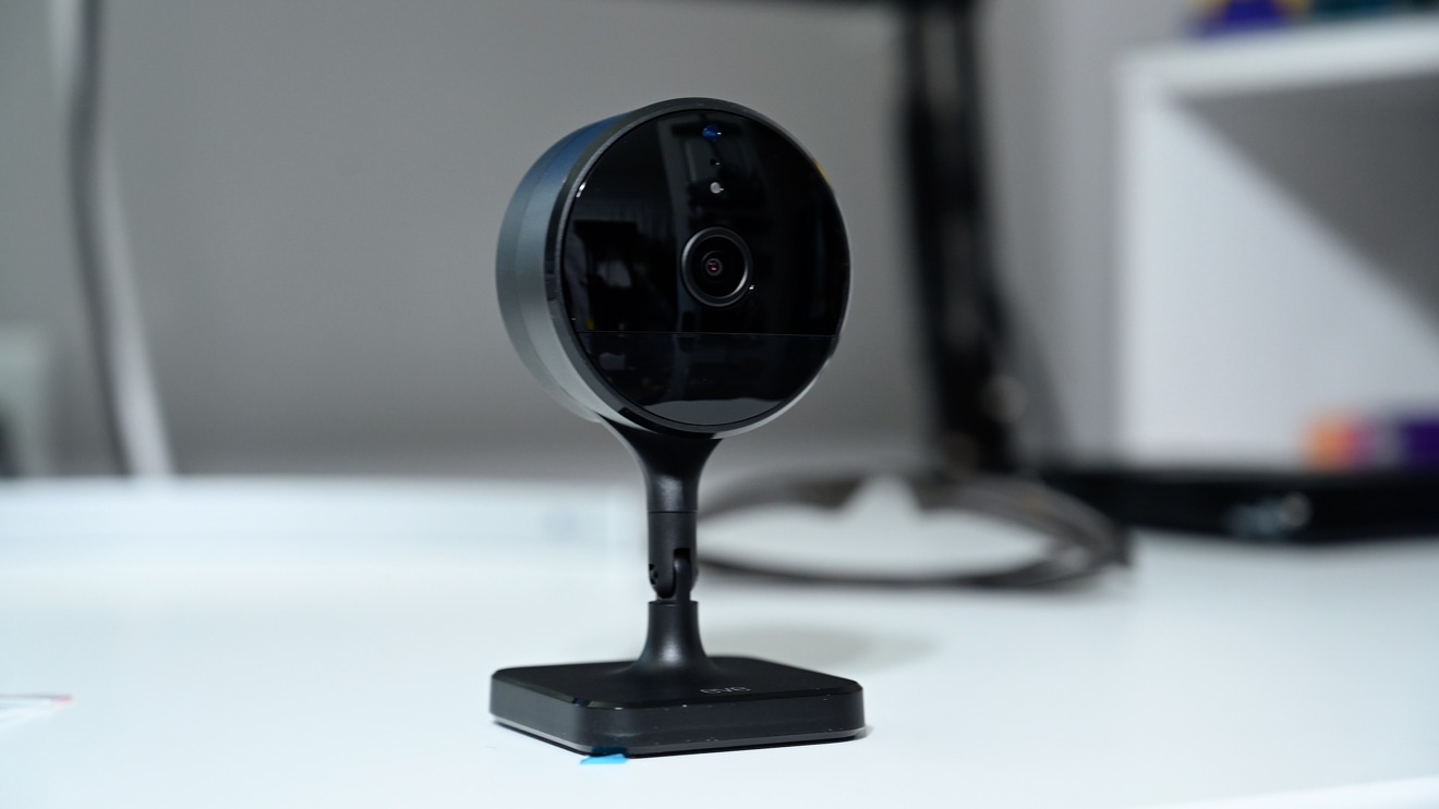 Eve Cam - Secure indoor camera with Apple HomeKit Secure Video Technology 