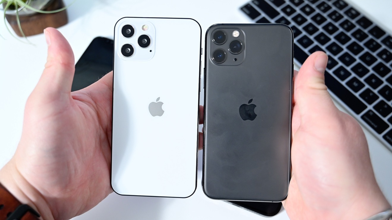 iphone 12 and 12 pro max size comparison