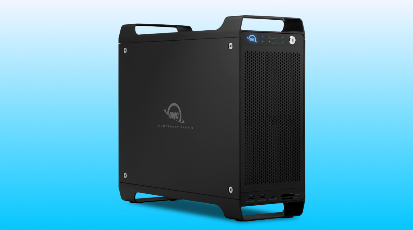 photo of OWC ThunderBay Flex 8 enclosure & dock now available to order image