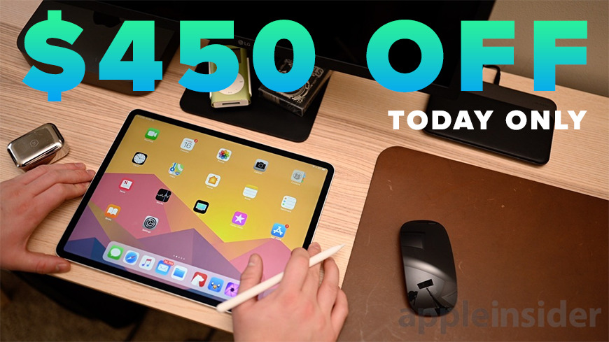 Deals Apple Ipad Pro Gets Record 450 Price Cut Today Only