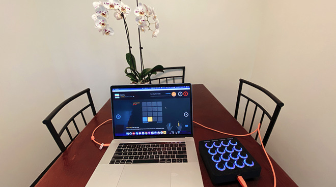 An example of what a beginners Midi Fighter setup might look like