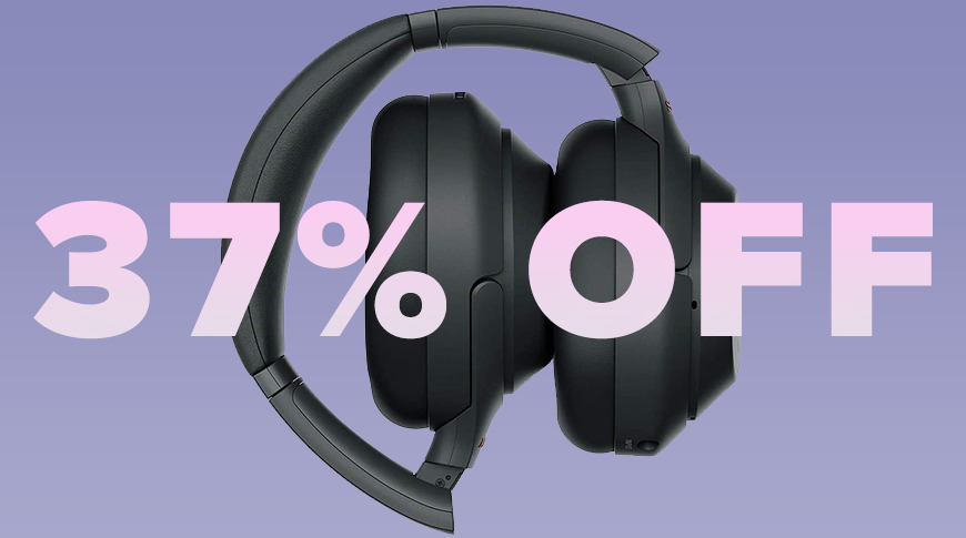 Today only: 37% off Sony WH1000XM3 Noise Cancelling Headphones ...