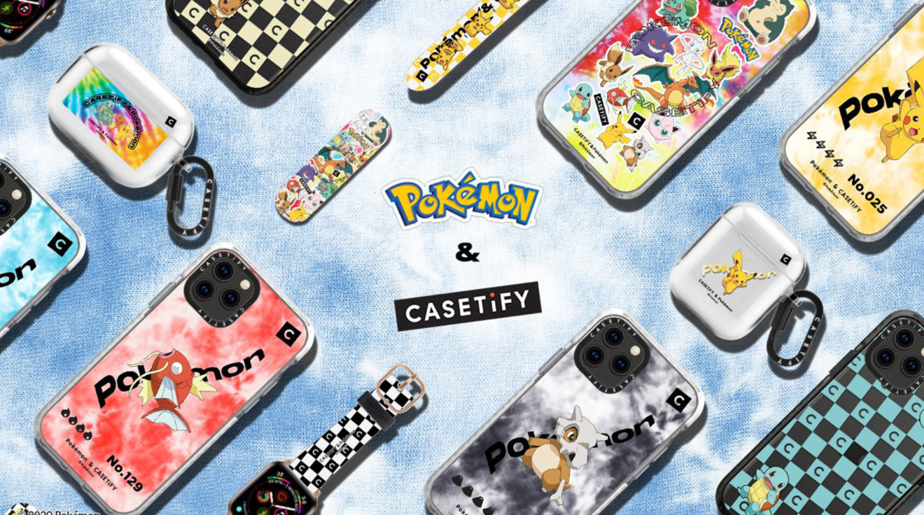 Casetify debuts line of Pokemon iPhone, Apple Watch bands & AirPods