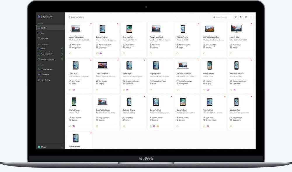 jamf now apple configurator