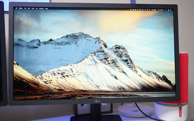 LG 4K display for Apple MacBook Pro