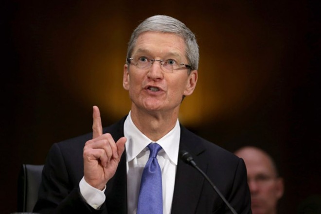 Tim Cook in Congress.