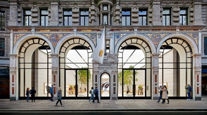 Apple Store on Regent Street, London