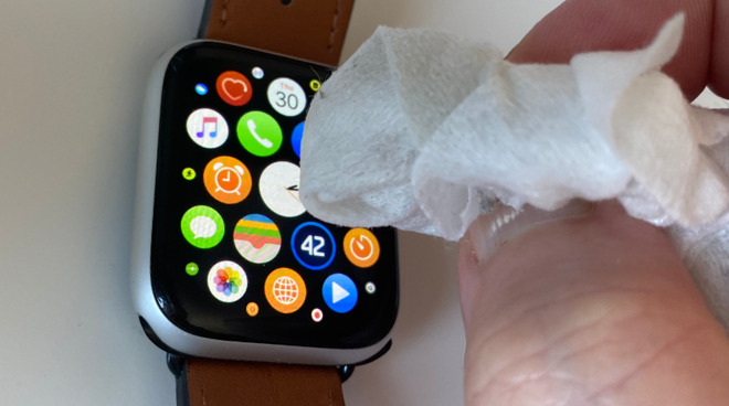Not really how you should clean an Apple Watch