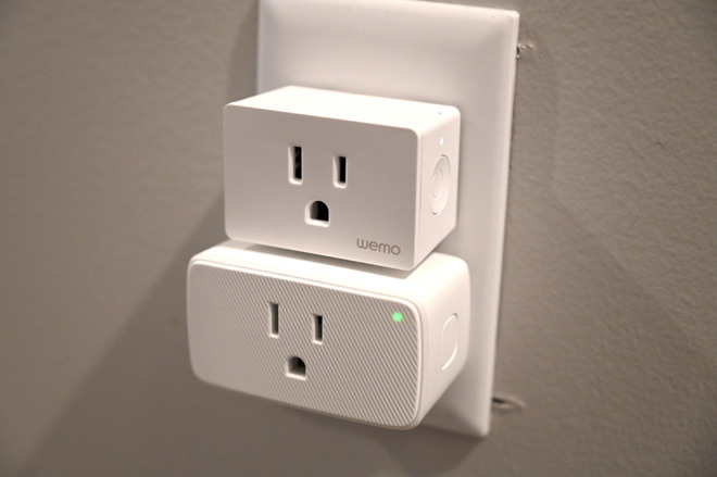 Wemo Smart Plug and VOCOlinc Smart Bar