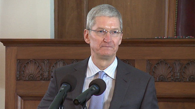 photo of Apple doesn't buy companies to stop competition, says CEO Tim Cook image