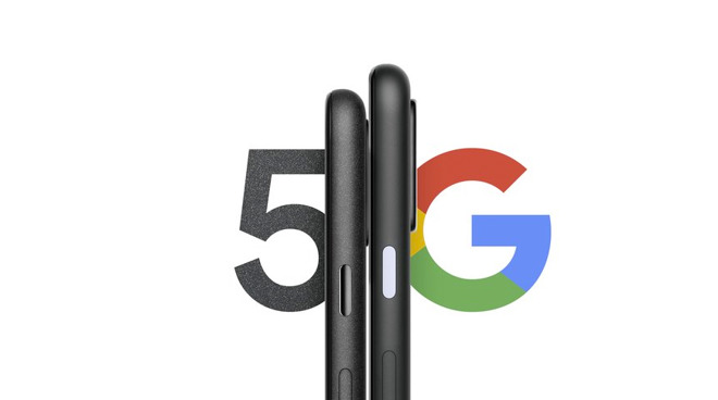 Google's sneak-peek image for the Pixel 4A 5G and the Pixel 5