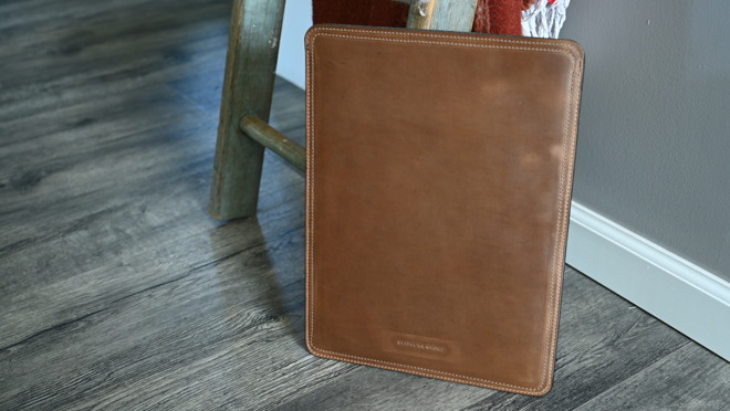 Clayton and Crume leather MacBook Pro sleeve