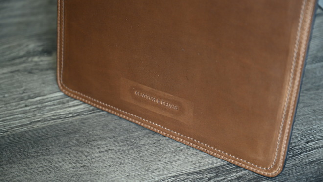 Clayton and Crume leather MacBook Pro sleeve