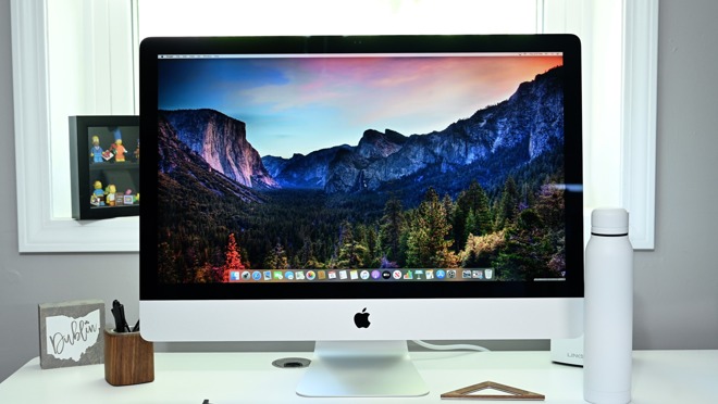 Gorgeous True Tone display on 27-Inch iMac