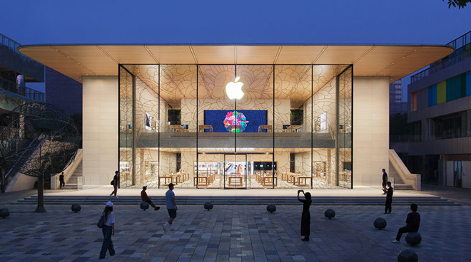 Sanlitun Apple Store in Beijing, China