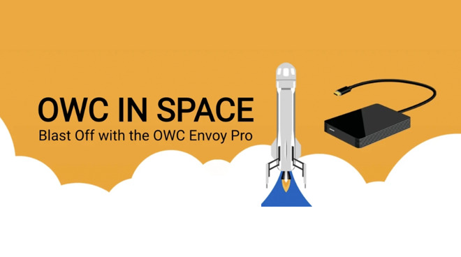 OWC holds contest to send creative content to outer space the Envoy Pro