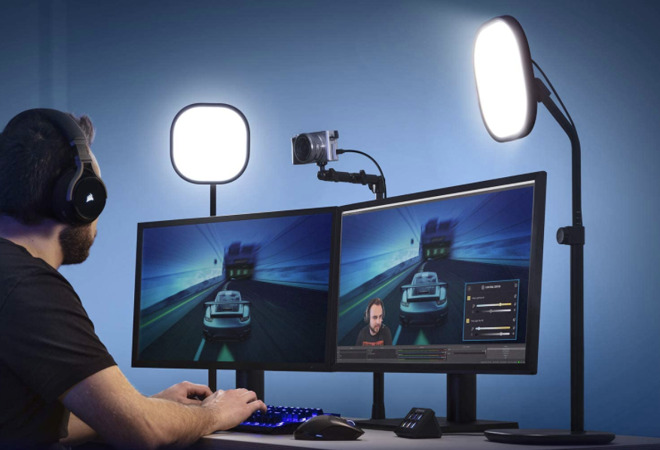 Elgato's Key Light Air is a highly controllable and bright lighting system for streamers.