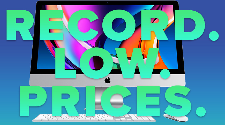 photo of Record low prices: New 2020 27-inch iMac dips to $1,675, up to $150 off image
