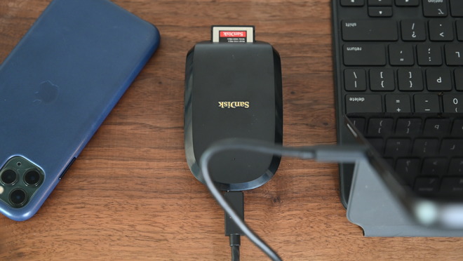 lustre Ciro Adgang Review: SanDisk Extreme Pro CFExpress card reader is perfect for  photographers with the latest cameras | AppleInsider