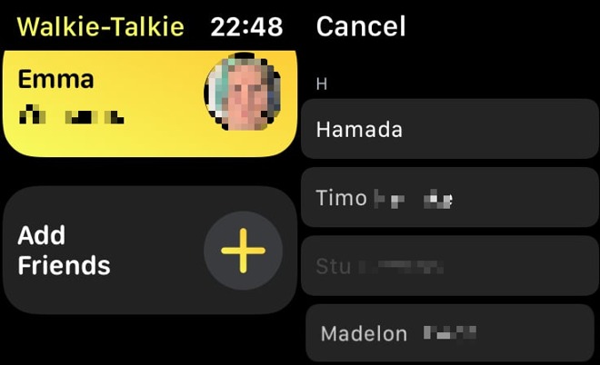 does walkie talkie work on series 3