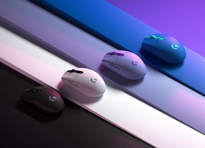 Wireless G305 gaming mouse is now available in blue and lilac alongside white and black