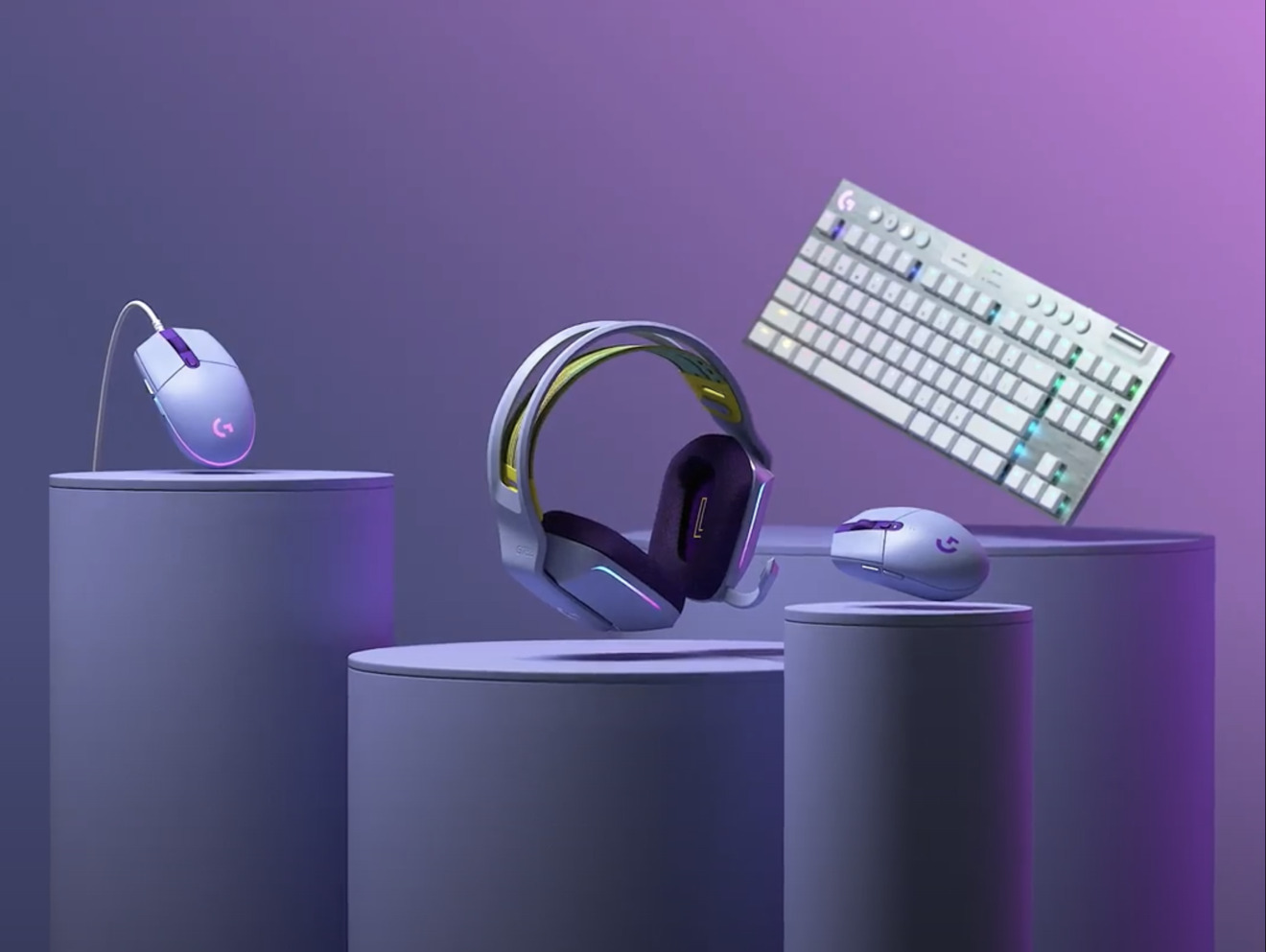 Logitech G lanza línea Color Collection de accesorios gamer