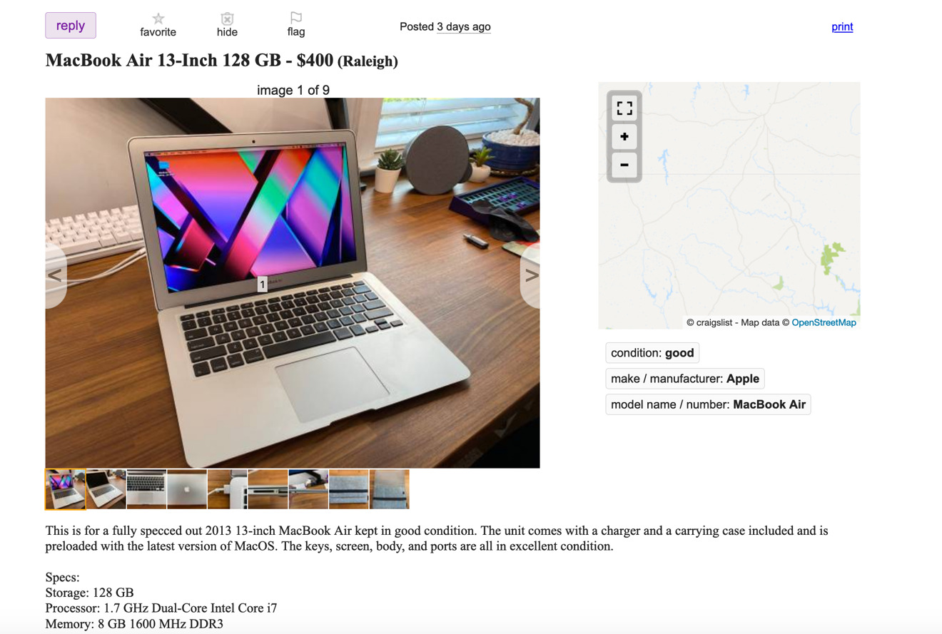 get a mac ready for resale