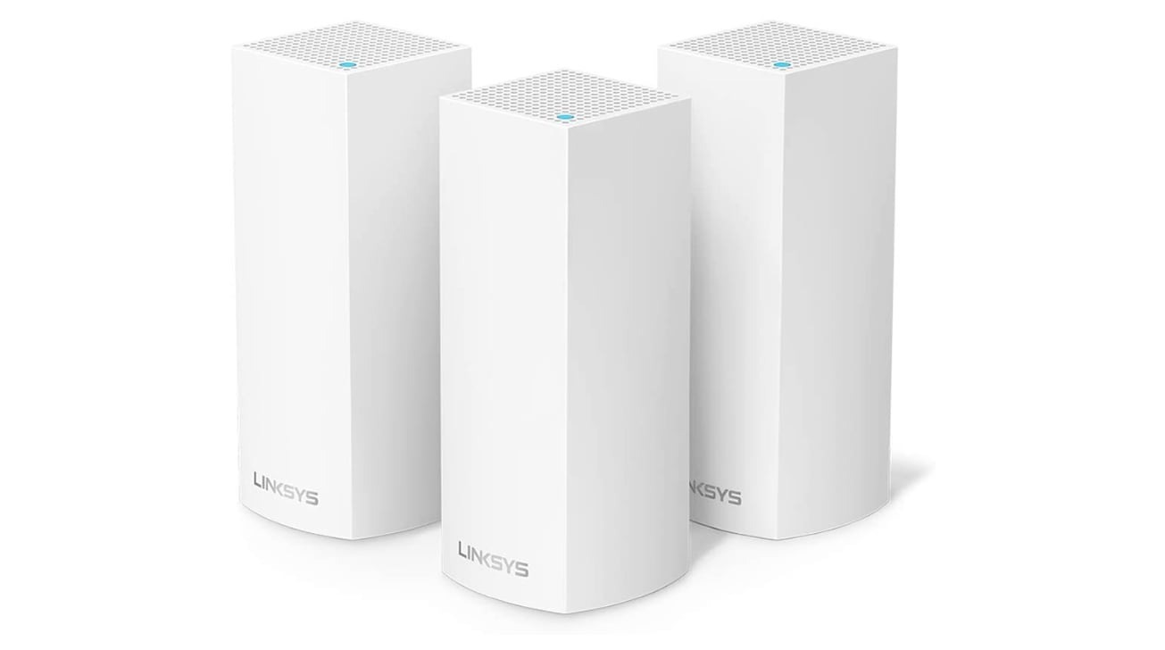 Linksys Velop, an example of a mesh networking bundle using multiple access points.